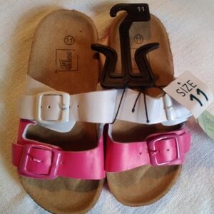 Brand New youth girls size 11 sandals